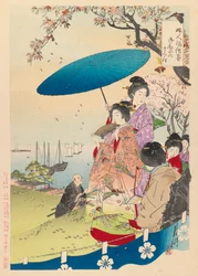 Geisha au Printemps